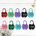  10 Pcs Combination Locks High Security Padlock Anti-theft Colorful