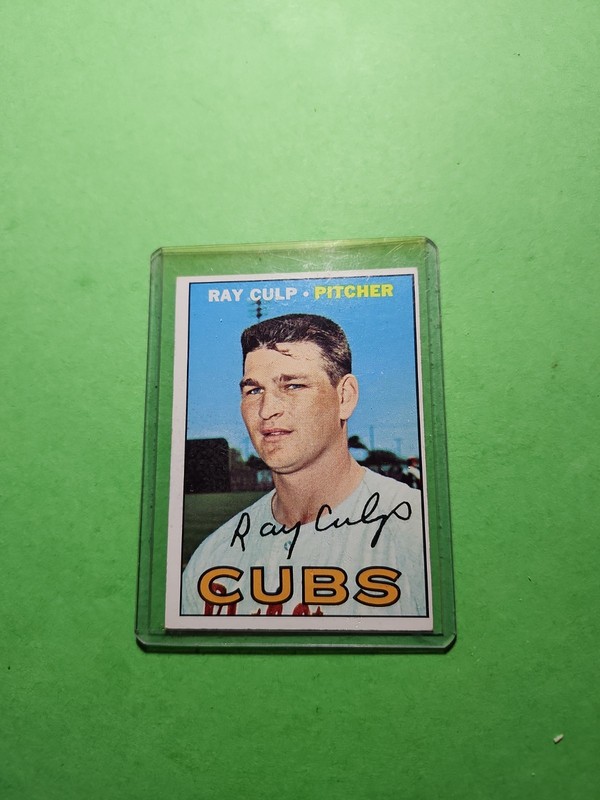 1967 Topps Ray Culp - Chicago Cubs #168