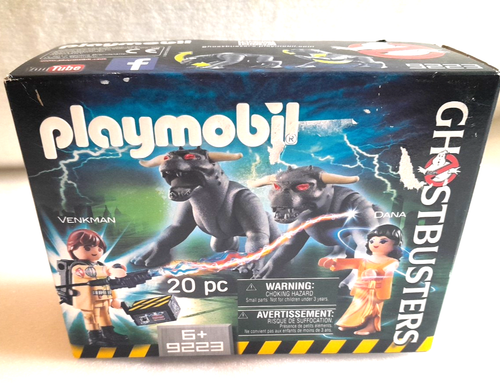 Playmobil 9223 Ghostbusters Venkman Dana Terror Hunde 20 Teile Set Spielset