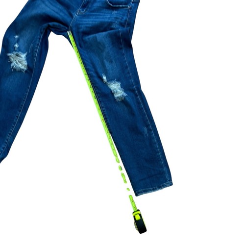 Judy Blue Distressed Slim Fit Denim Blue Jeans Size 9/29 Stretch JB82334DK - Picture 17 of 19