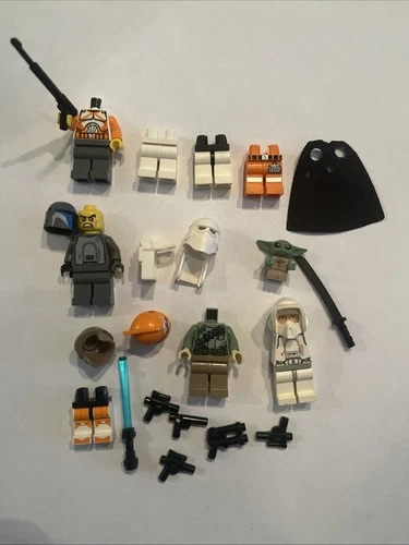 Lego Star Wars Minifigure And Accessories Lot
