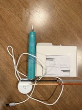 Philips Sonicare Teal Sonic Electric Toothbrush Handle w/ Charger heads