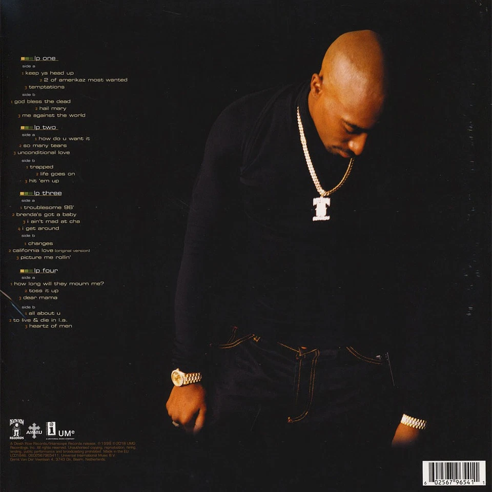 2Pac - Greatest Hits (Vinyl 4LP - 1998 - EU - Reissue) - Bild 2 von 2