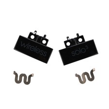 2 Black Hinge Clip Covers For Beats Solo3/2 Wireless On-Ear Headset Parts