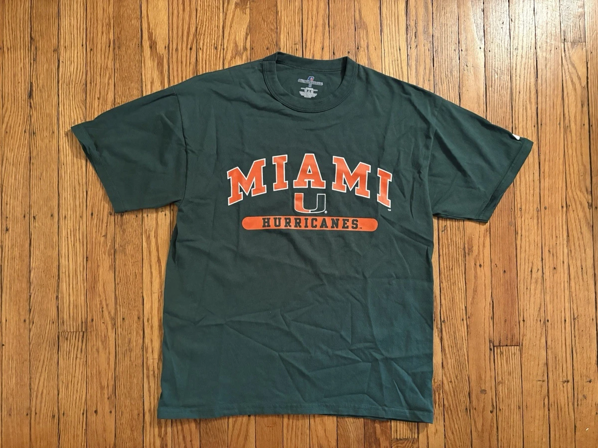 T-shirt Vintage Miami Hurricanes – 1989 – Taille XL – Neuf Ancien Stock