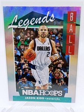 2018-19 NBA Hoops Legends of the Ball Jason Kidd #LEG-15 Dallas Mavericks