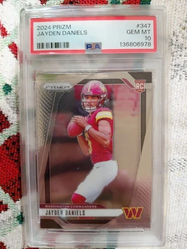 2024 Panini Prizm - Rookies Jayden Daniels #347 (RC)