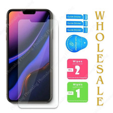 Tempered Glass Screen Protector Lot For iPhone 16 15 14 13 12 11 Pro Max XS X 8