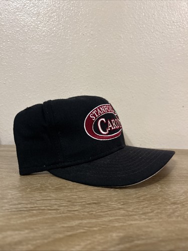 Vintage Stanford Cardinal New Era Pro Model Hat Made In USA Cap Fitted 7 1/4 - Picture 3 of 12