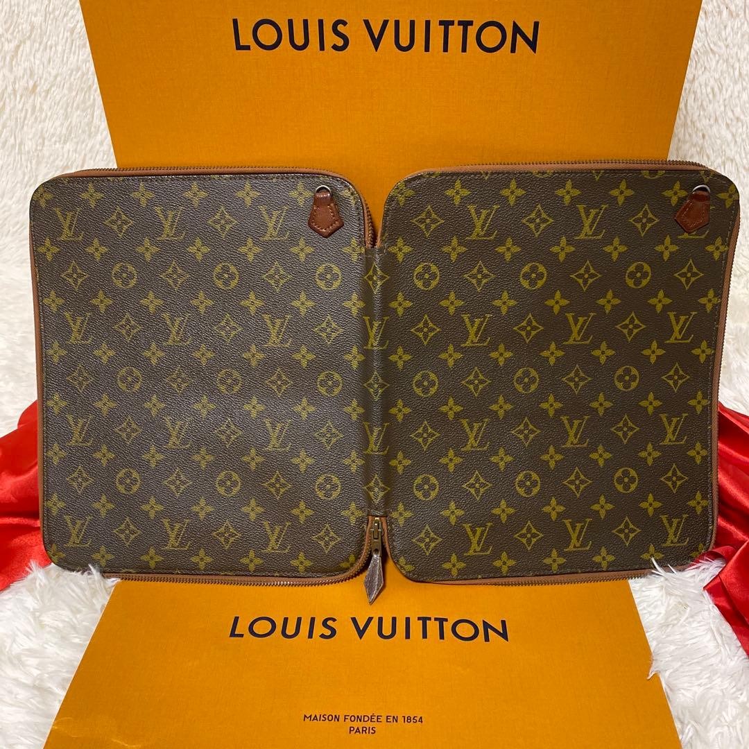 Louis Vuitton Monogram Pouch Document Case Clutch… - image 10