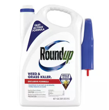 Roundup Weed and Grass Killer with Trigger Sprayer, Exclusive Formula - 1 Gal