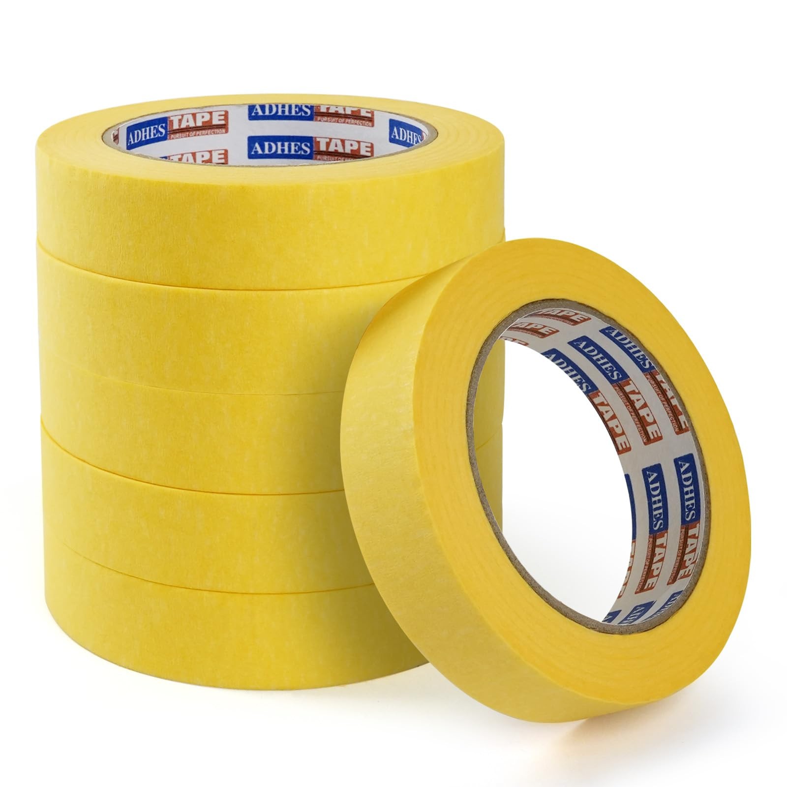 Ruban de masquage ADHES pour peinture murale adhesif de peintres jaune deco multi-surfaces