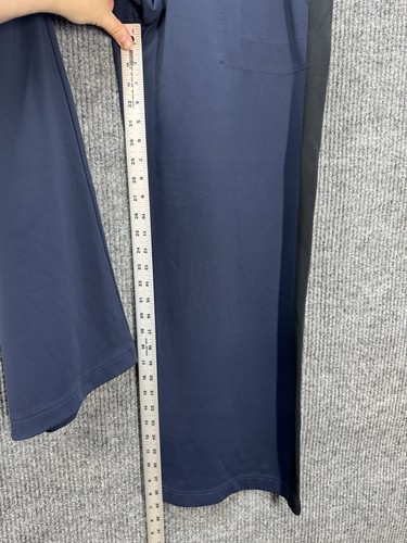 Athleta Venice Colorblock Hose weites Bein Größe Medium Petite PM dunkelblau 464609 - Bild 10 von 12