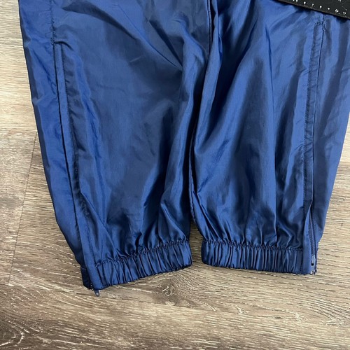Vintage Nike Track Pants Windbreaker F.I.T. Tailwind Logo Navy 90s Men’s Large - Picture 12 of 12