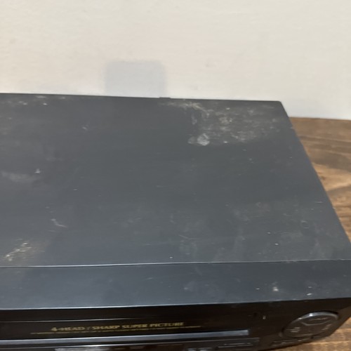 Sharp VC-A410U VCR 4 Head VHS Player Video Cassette Recorder Tested And Working - Picture 5 of 8