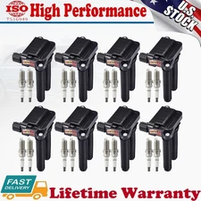 8Pack Ignition Coils Spark Plugs For 2011-2015 Ram 1500 2500 3500 Truck V8 5.7L