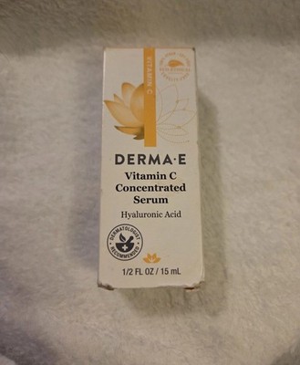 Derma E Anti-Wrinkle Renewal Vitamin C Concentrated Serum with Hyaluronic Acid