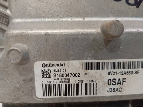 8V2112A650SF centralina motore per FORD FIESTA (CB1) AMBIENTE 2008 414805 - Picture 3 of 11