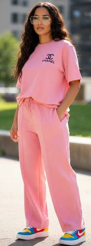 JUEGO DE DOS PIEZAS CHANEL TALLA XL, 2XL. L Foto 3 de 4