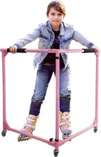 GanFindX 36in Kids Folding Skater Aid Roller Skate Trainer Beginner Support