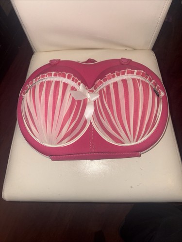 Vintage Bra G Co. Pink Travel Bra Case/Purse