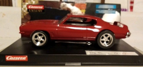 A 1/24 Scale Carrera 1934 Hot Rod Slotcar Chassis With A 1972 Pontiac GTO Body!