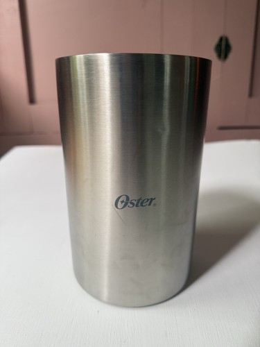 Refrigeratore per bottiglie di vino Oster in acciaio inox doppia parete isolato - Foto 1 di 3