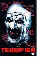 David Howard Thornton, Damien Leone, Samantha Scaffidi, Jenna Kanell, & Catherin