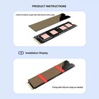 M.2 SSD Heatsink Copper Graphene Stable Fast Heat Conduction M.2 SSD Copper XG5