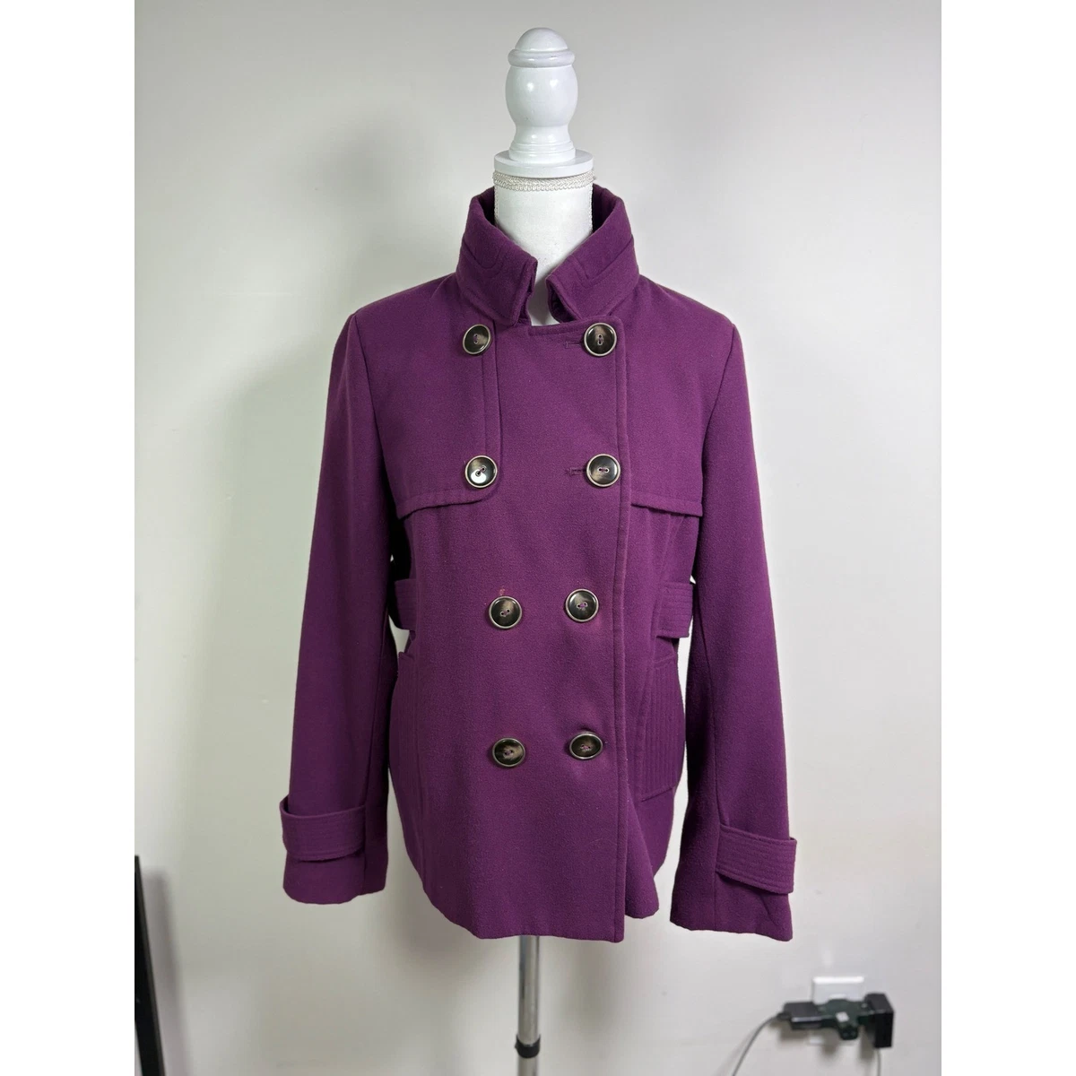 HYDRAULIC Pea Coat Solid Coats, Jackets & Vests for Women | eBay