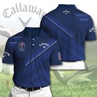 Golf U.S Open Championship Callaway Golf Polo Shirt Classic Pattern Golf Apparel