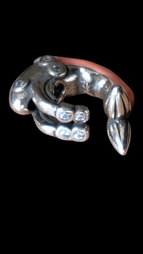 charm Pandora crevette neuf avec etiquette poinçon ale s925 - Imagen 4 de 5