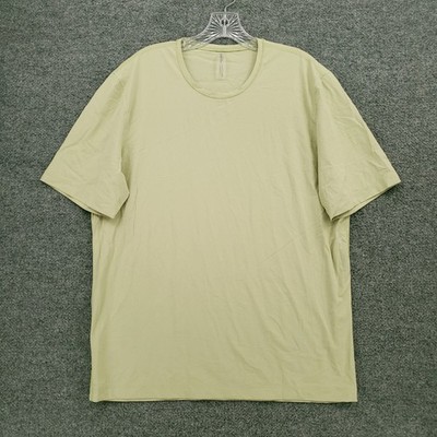 Outdoor Voice Active T Shirt Mens L Large Green Short Sleeve Performance Stretch