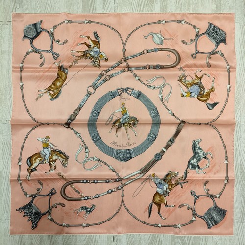 Unused w/box HERMES Carre 70 pampa 26in Silk Scarf 66cm 2023AW - Picture 8 of 24