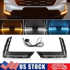 For Honda CR-V CRV 2023-2025 2pcs LED Fog Lamp Daytime Running Light Turn Signal