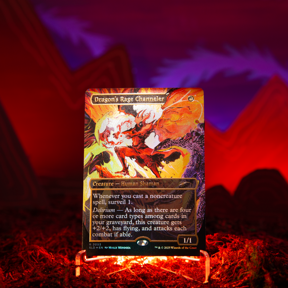 🔥Secret Lair x Everything Is on Fire ✨RAISED FOIL Edition✨ MTG
