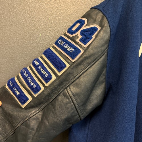 Butwin XL Royals Minnesota State Basketball Champions vntg blue varsity Jacket - Picture 11 of 20