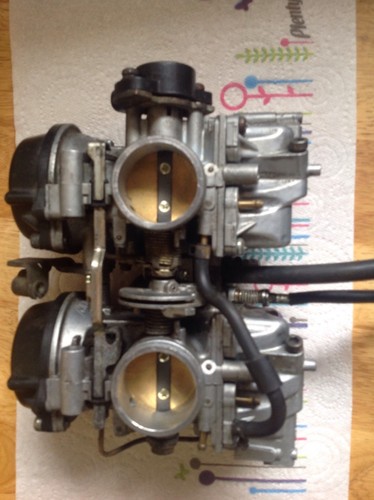 Yamaha TDM 850 4TX carburettors (spares or repairs) Inc Throttle position sensor