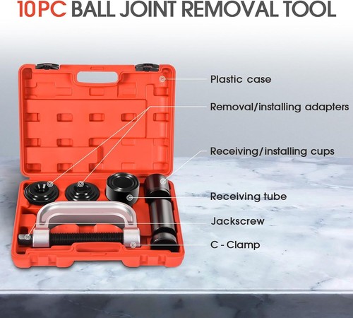 Buy OMT Heavy Duty Ball Joint Press & U Joint Removal Tool Kit with 4x4