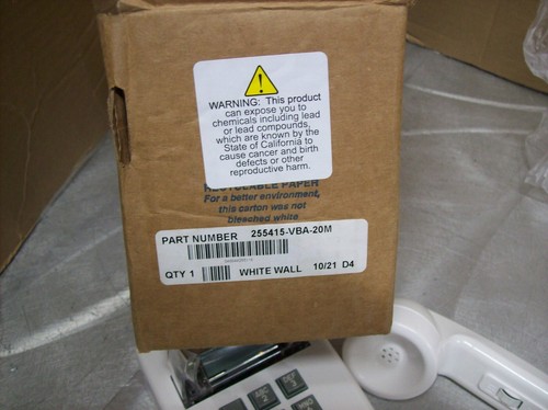 Cortelco Genuine Wall Telephone 255415-VBM-20M - Zdjęcie 2 z 6