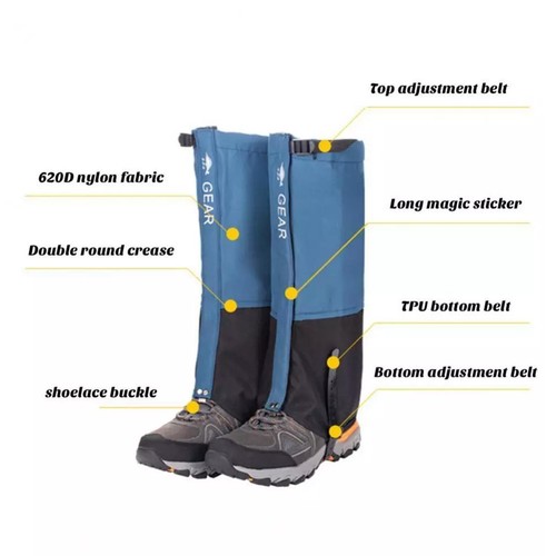 Anti Bite Snake Guard Leg Protecte Gaiters Cover Outdoor Waterproof Hiking Boots - Picture 9 of 19