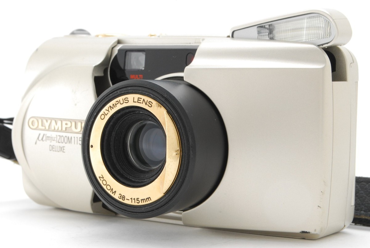 OLYMPUS μ mju ZOOM 115 ミュー フィルムカメラ 中古】OLYMPUS オリンパス μ[mju:] ZOOM 115 DELUXE コンパクト