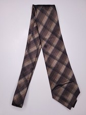 Alfani Mens Formal Necktie 58"Lx3.75"W Brown Neck Tie