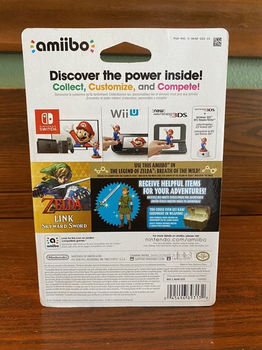 AMIIBO - THE LEGEND OF ZELDA (LINK SKYWARD SWORD) - BRAND NEW, SHIPS ASAP - Picture 2 of 5