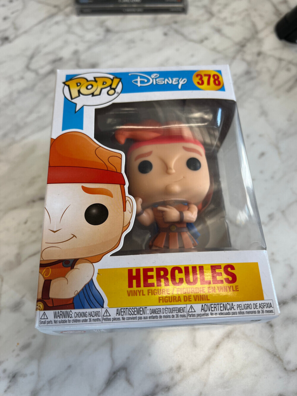Funko POP&excl; Disney&colon; HERCULES Figure &num;378 Vinyl Figure
