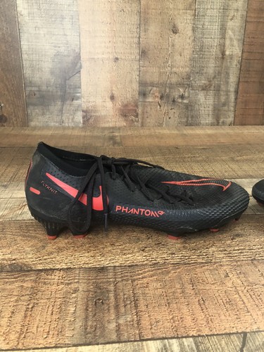 Men’s Nike Phantom GT Elite FG Black/Red ACC Soccer Cleats CK8451-060 Size 7 - Picture 5 of 12