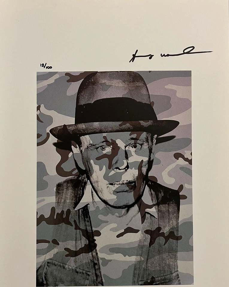 Andy Warhol, Original Hand-signed Lithograph with COA & Appraisal of $3,500 - Image 2 of 4