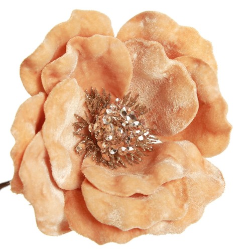 Velvet Magnolia Christmas Flower Clips - Bild 25 von 51
