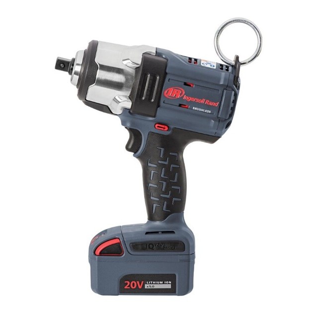 Ingersoll Rand W7152K12 1/2" Drive Iqv20 Hd Impact Wrench One Battery