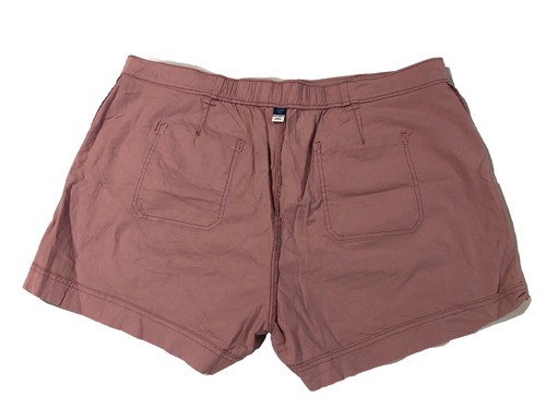 Old Navy Damen High-Rise OGC Chino Shorts schwarz Gummizug rosa Bund XXL - Bild 7 von 10